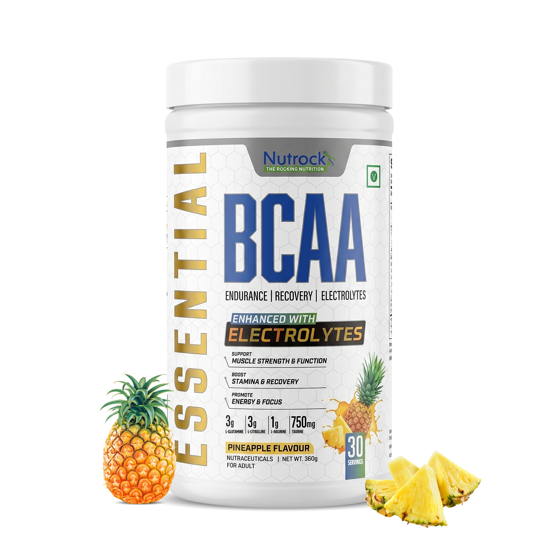 BCAA– Enhanced with Electrolytes (30 Servings)