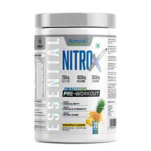 Nitro X Pre Workout - Pineapple-30 Servings